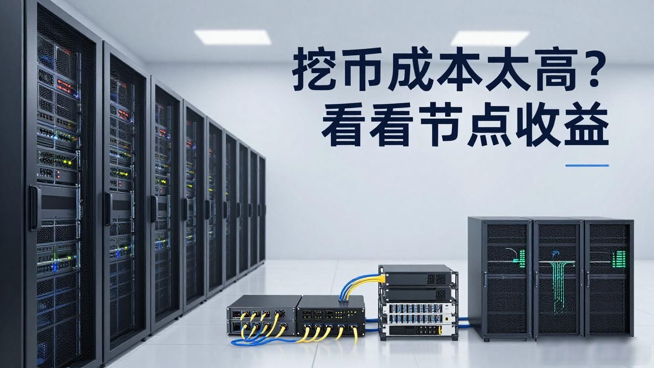 挖币成本太高?看看节点收益