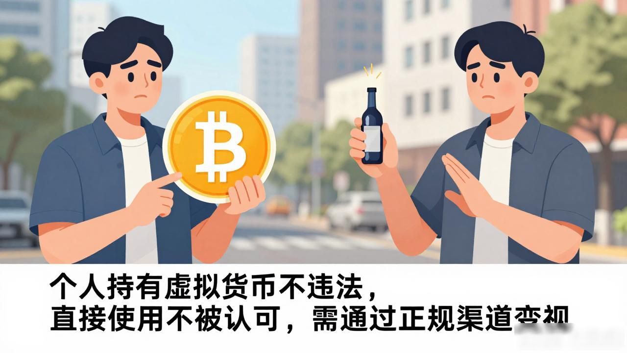买数字货币违不违法？个人持有其实不犯法，别慌
