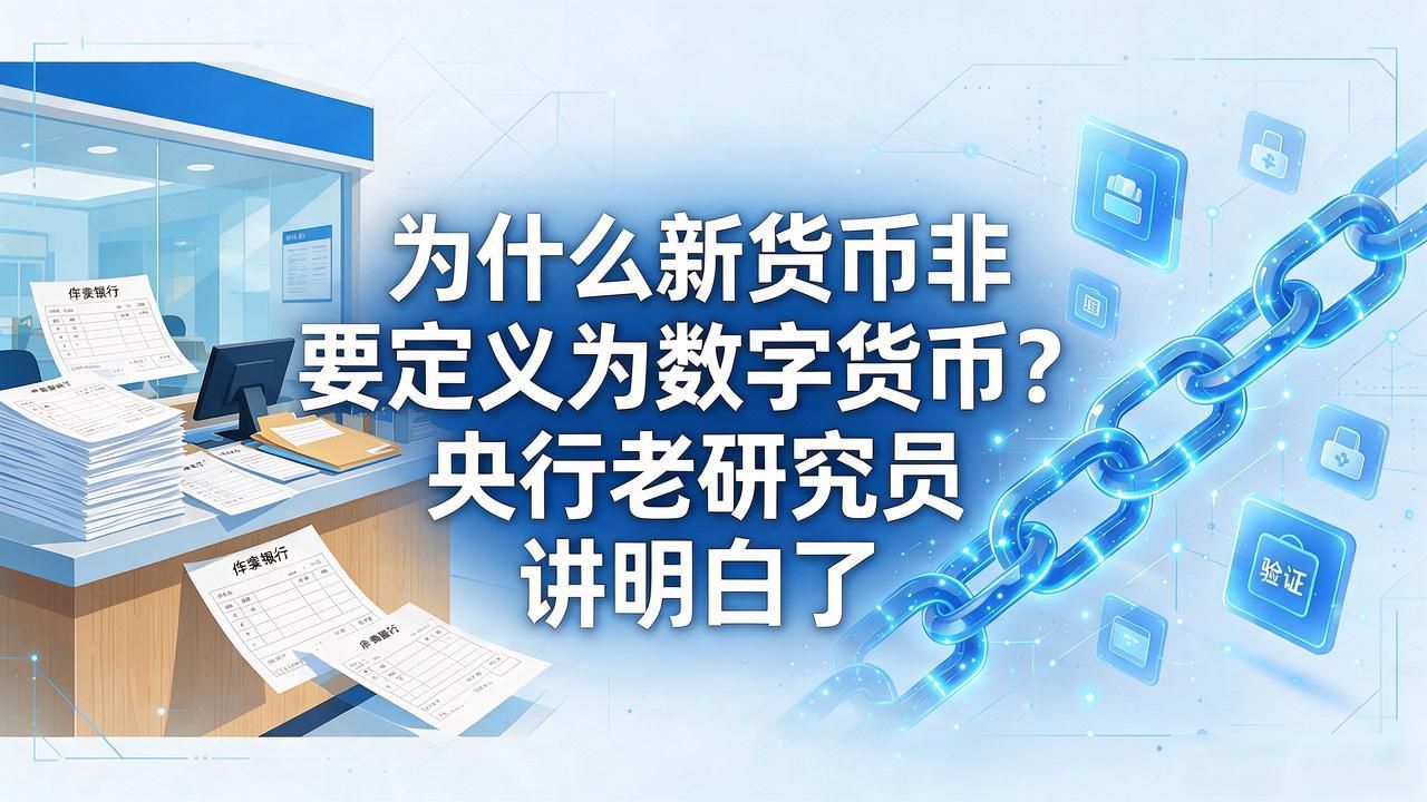 数字货币定义_为什么定义为数字货币_央行数字货币底层逻辑