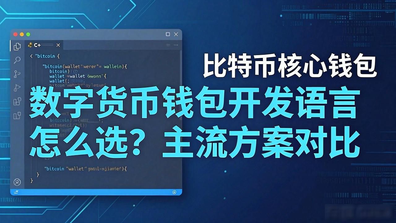 数字货币钱包开发语言怎么选？主流方案对比