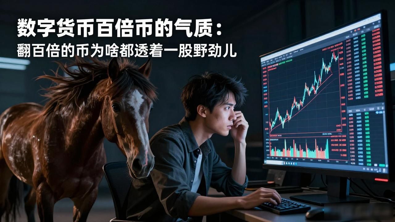数字货币百倍币的气质:翻百倍的币为啥都透着一股野劲儿
