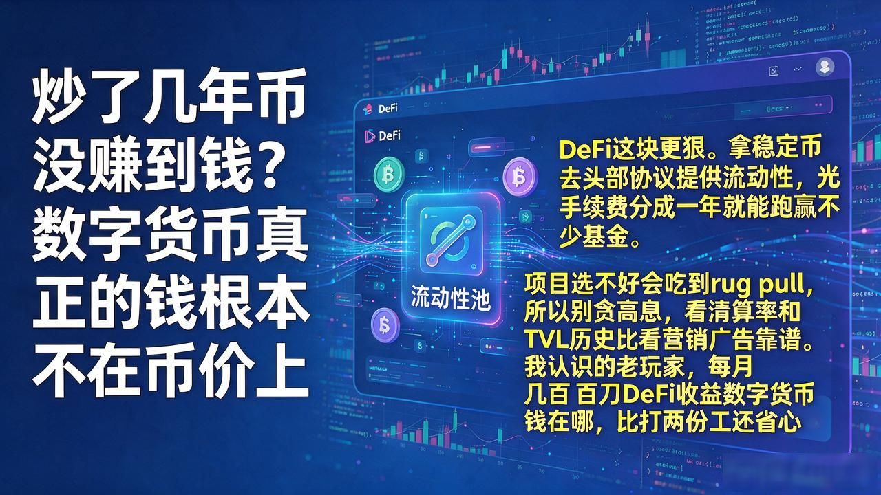 炒了几年币没赚到钱？数字货币真正的钱根本不在币价上