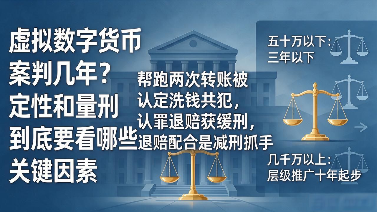 虚拟数字货币案判几年？定性和量刑到底要看哪些关键因素