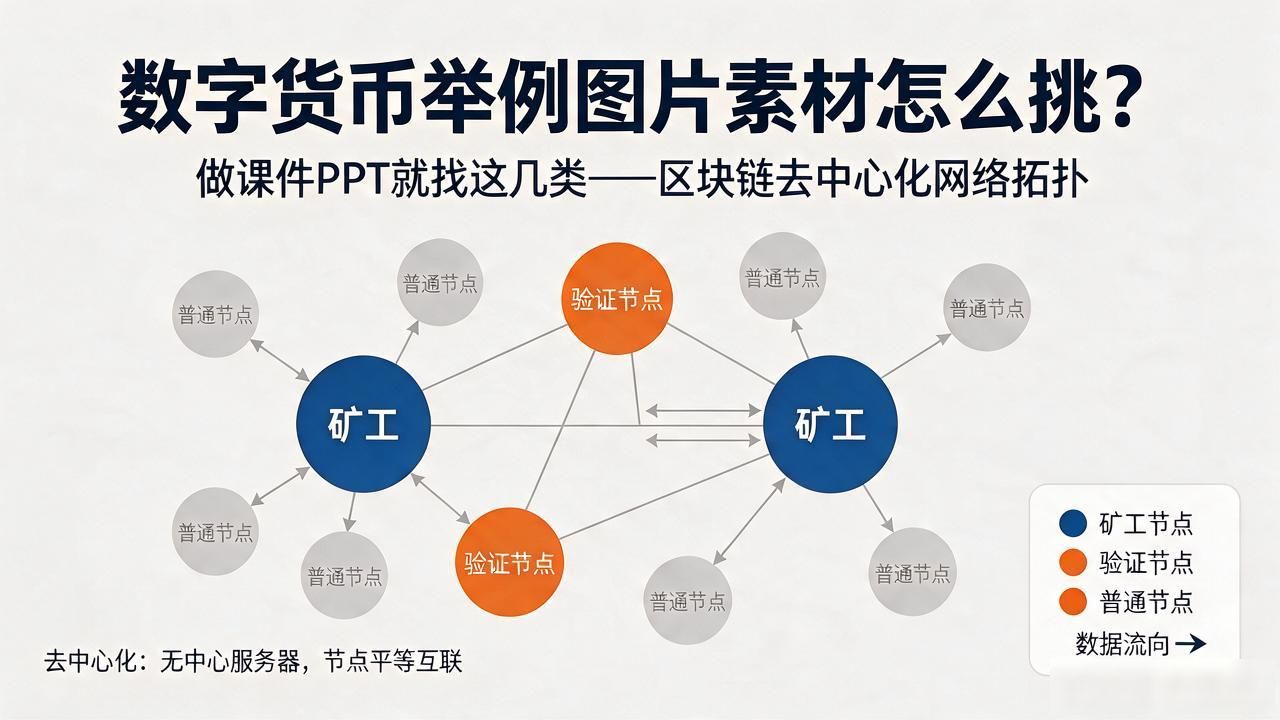 数字货币举例图片素材怎么挑？做课件PPT就找这几类