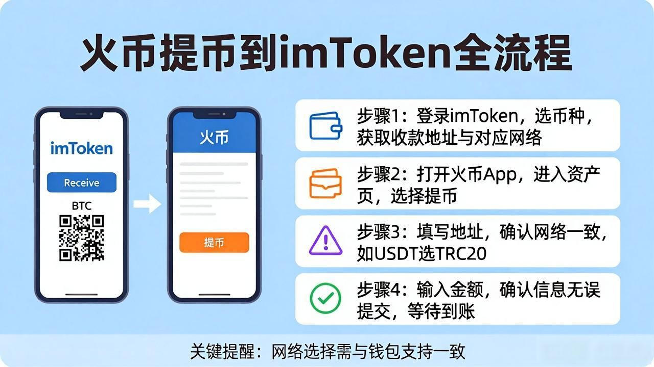 火币提币到imToken全流程，一文讲清楚操作步骤