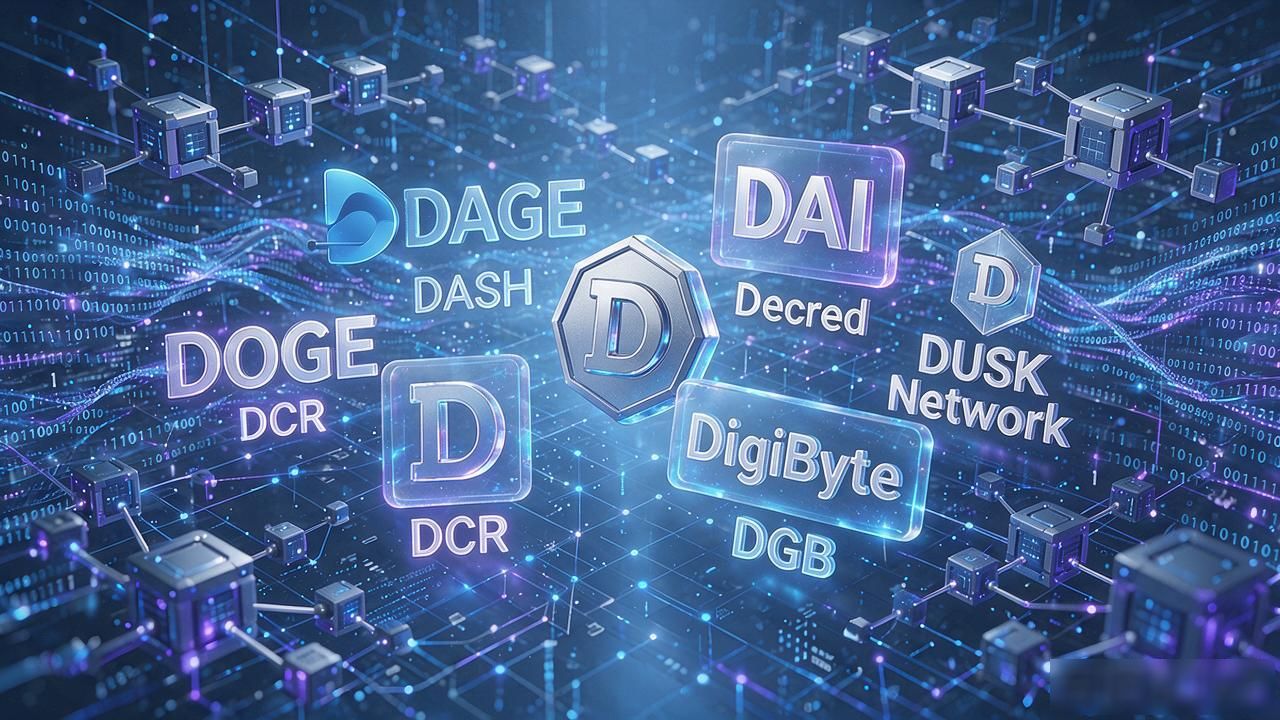 搜d开头的数字货币？DOGE、DASH、DAI别搞混了