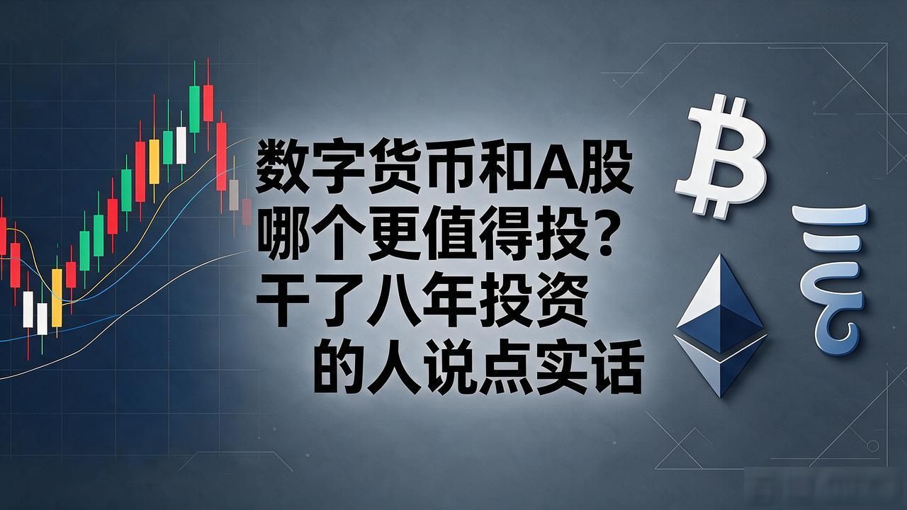 数字货币和A股哪个更值得投？干了八年投资的人说点实话