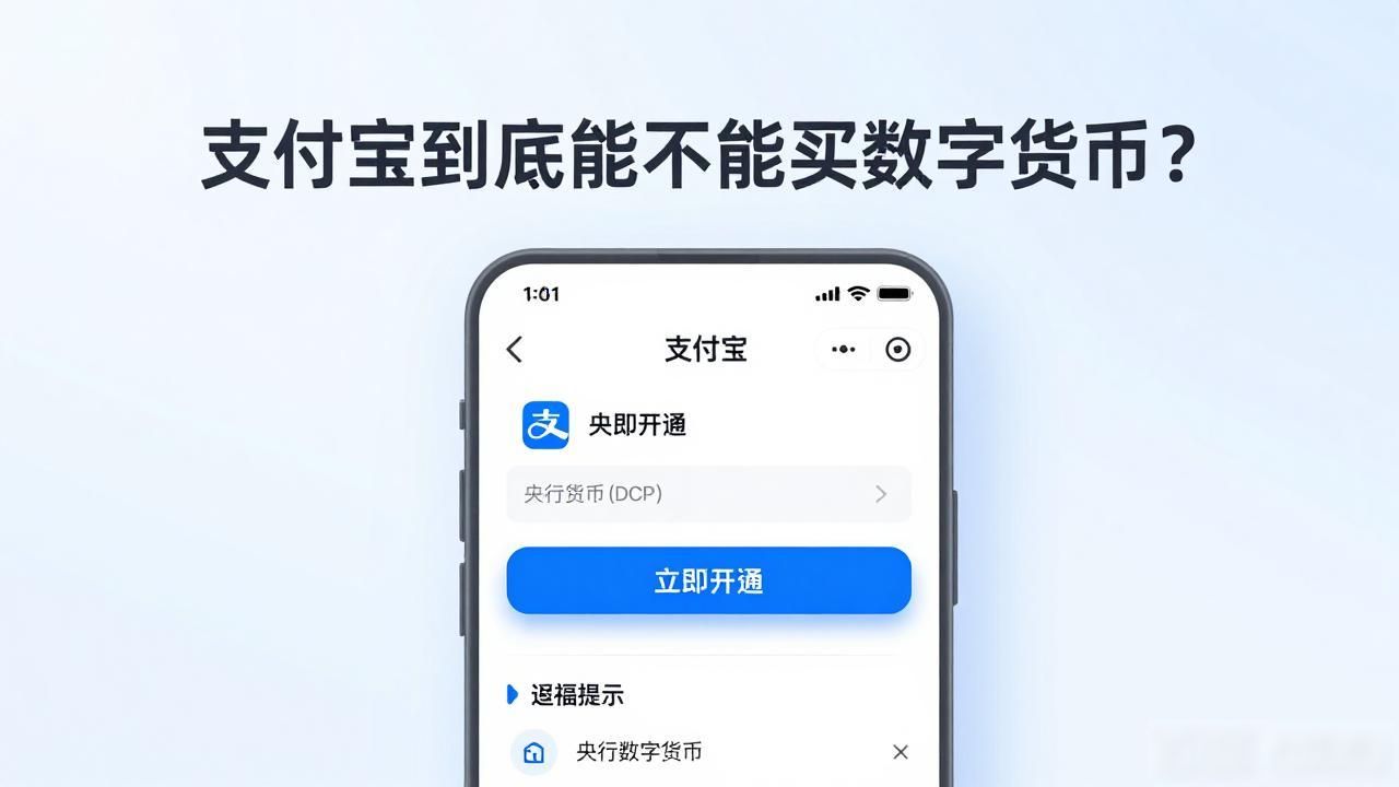 支付宝不能直接购买比特币_支付宝能买数字货币_支付宝在数字资产领域的作为