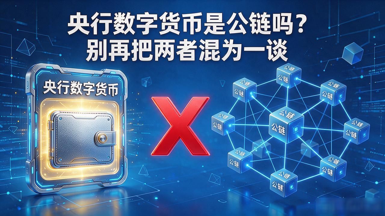 央行数字货币是公链吗？别再把两者混为一谈