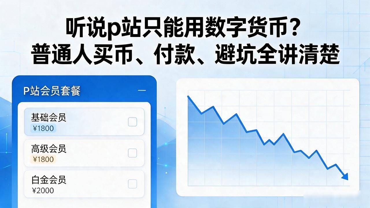 听说p站只能用数字货币？普通人买币、付款、避坑全讲清楚