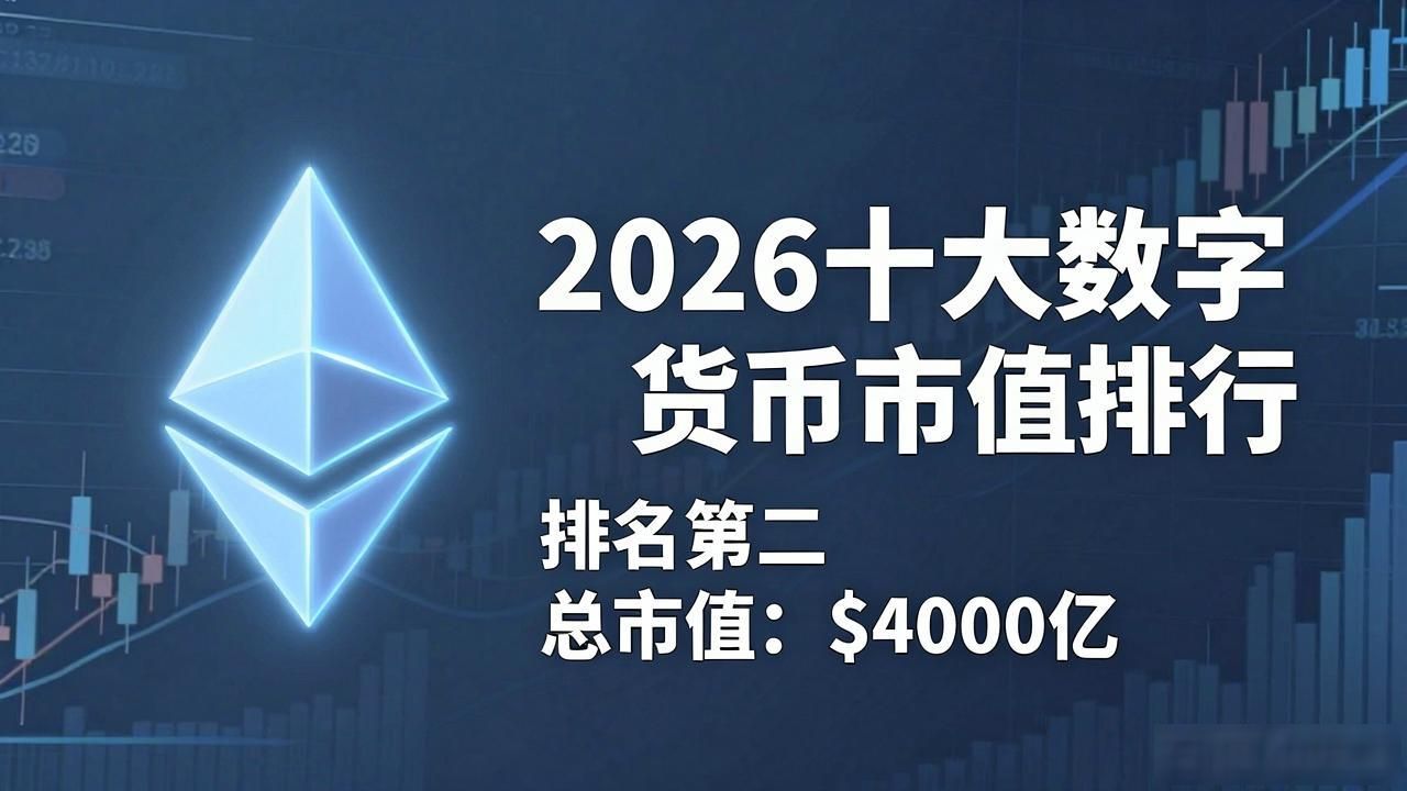 2026十大数字货币市值排行，新手入市必看