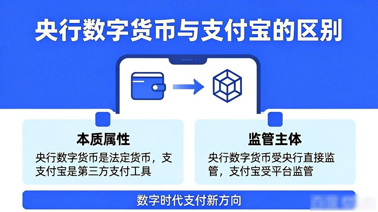 支付宝是数字货币吗？一文理清移动支付与央行数字货币的区别