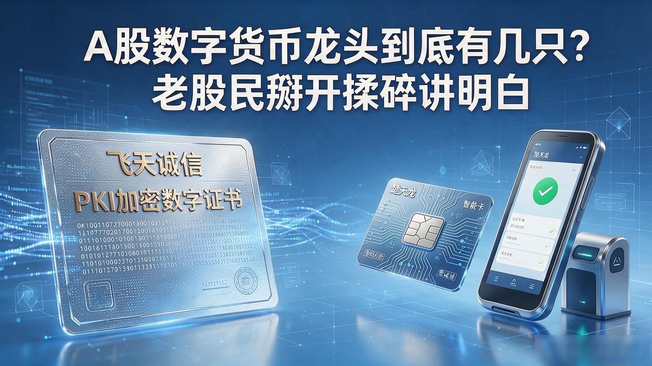 A股数字货币龙头到底有几只？老股民掰开揉碎讲明白