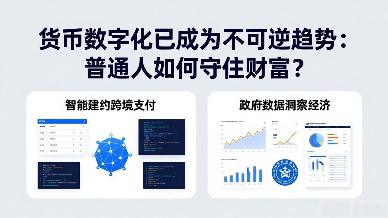 货币数字化已成为不可逆的趋势:普通人如何守住财富?