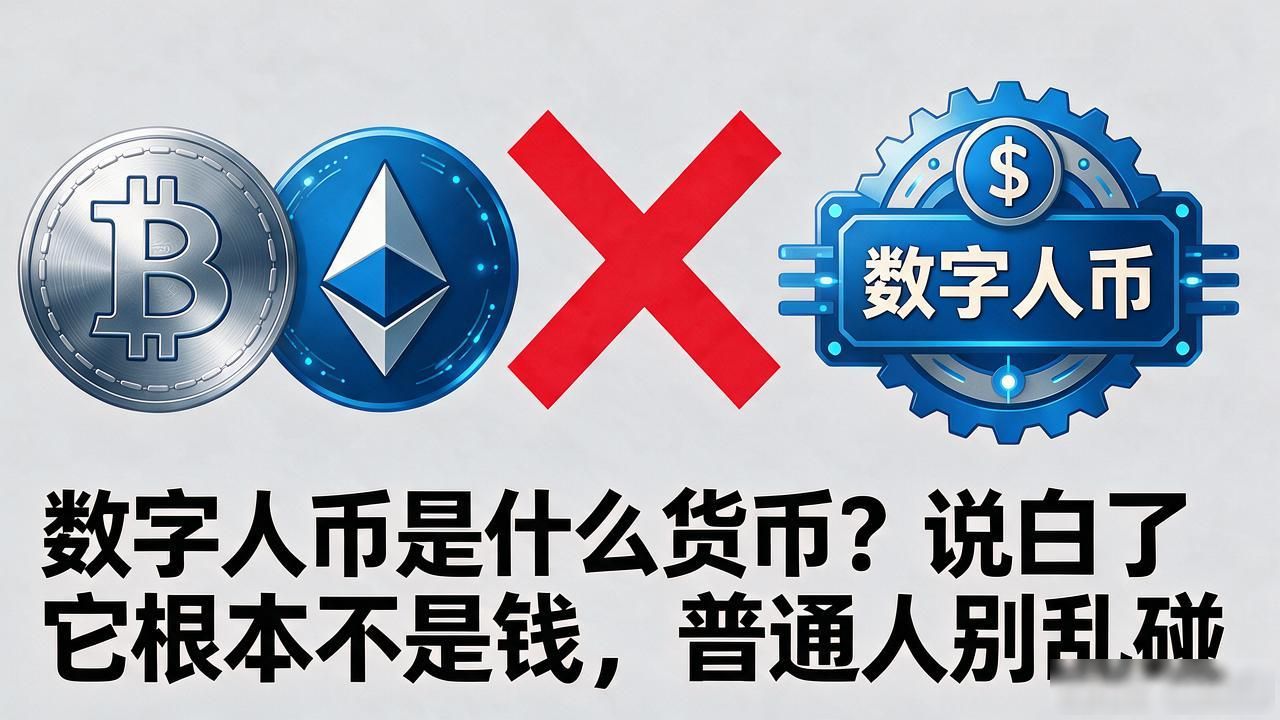 数字人币是什么货币？说白了它根本不是钱，普通人别乱碰