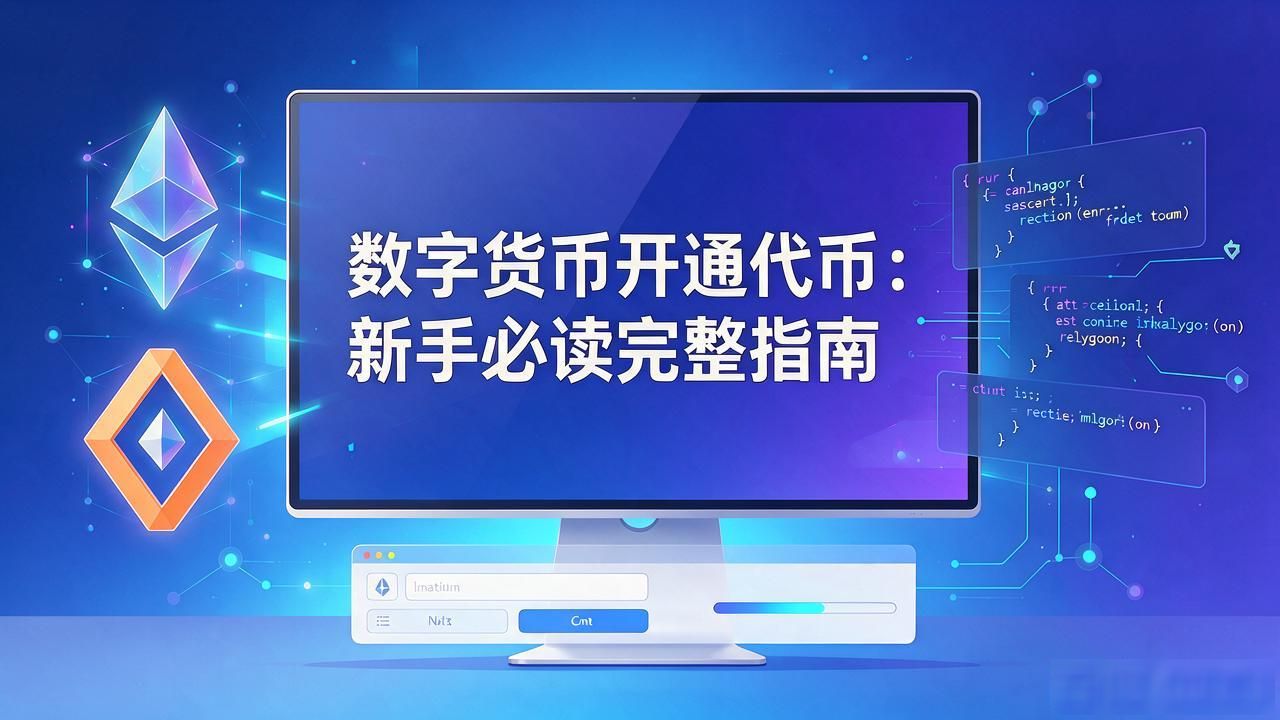 数字货币开通代币：新手必读完整指南