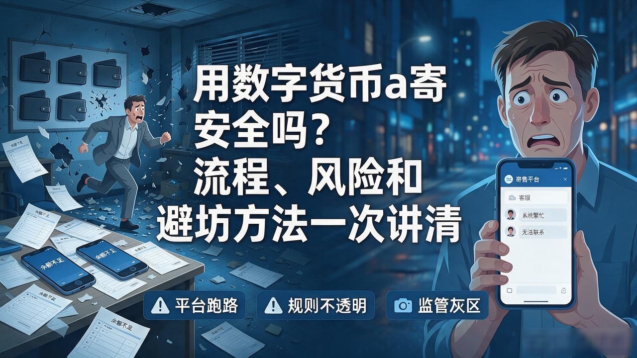 用数字货币a寄安全吗？流程、风险和避坑方法一次讲清