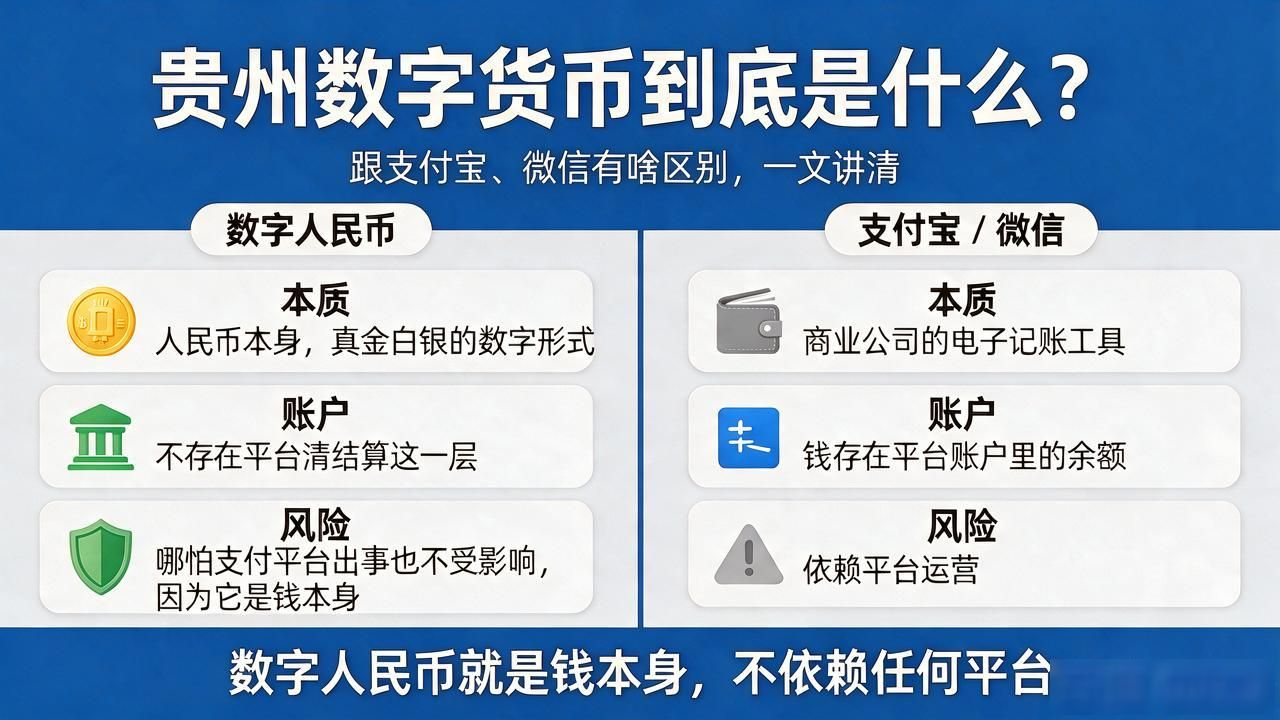 贵州数字货币到底是什么？跟支付宝、微信有啥区别，一文讲清