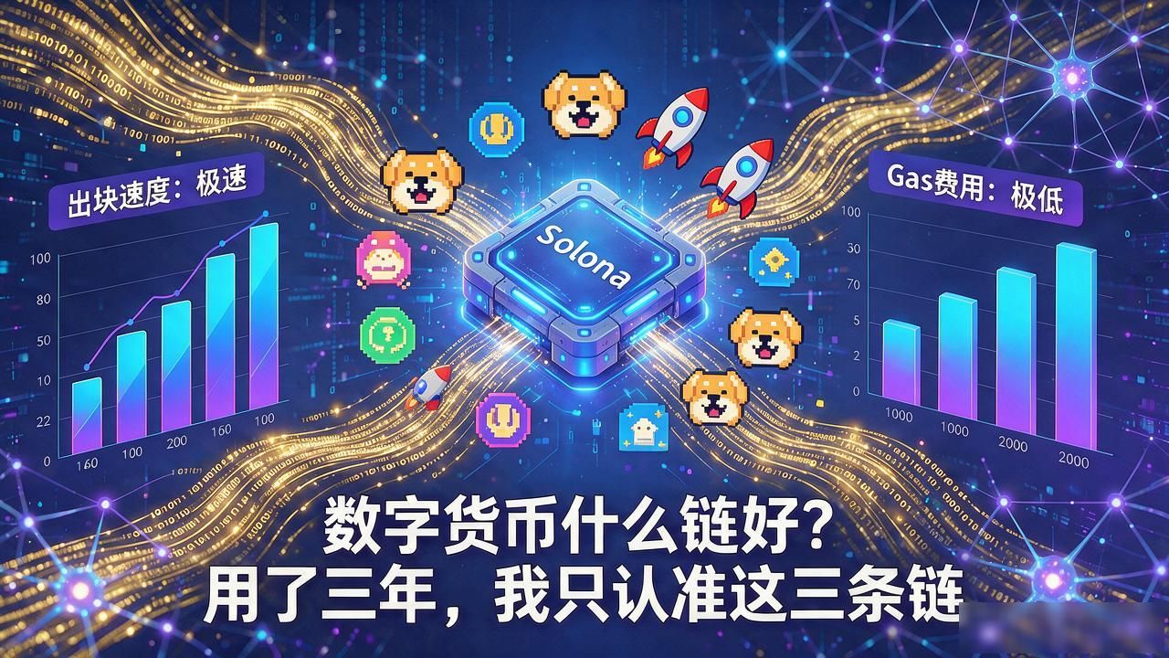 数字货币什么链好？用了三年，我只认准这三条链