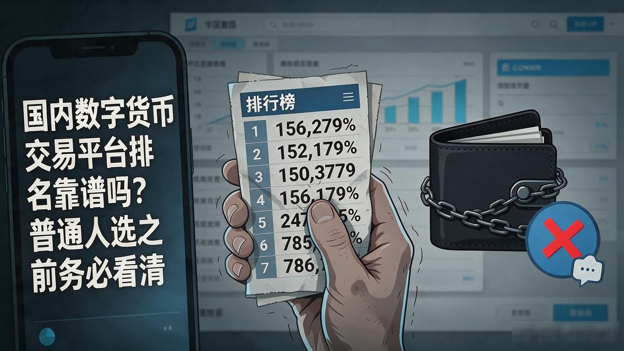 国内数字货币交易平台排名靠谱吗？普通人选之前务必看清