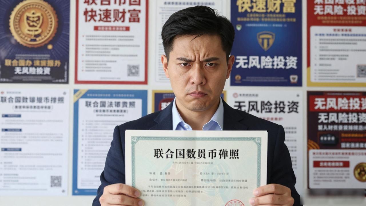 联合国数字货币牌照是真的吗？别被忽悠了