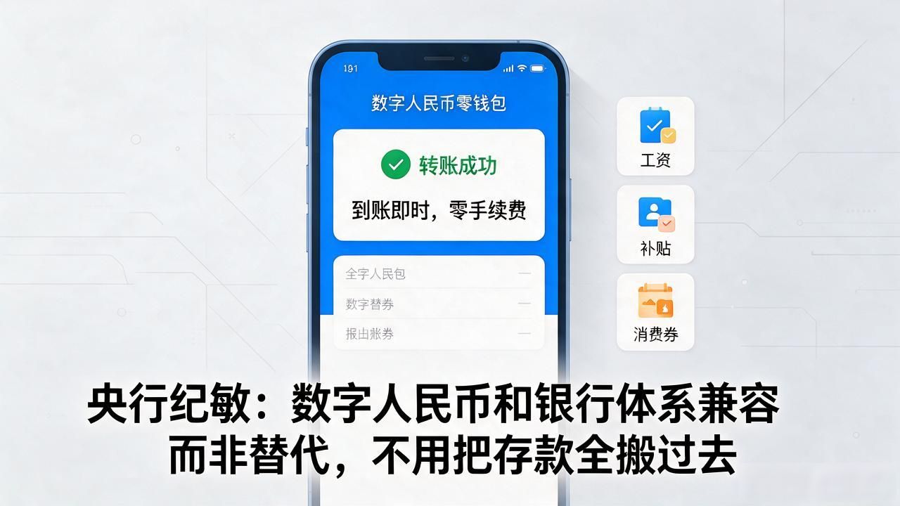 央行纪敏在推什么？数字人民币从试点到你手机，普通人该关注啥