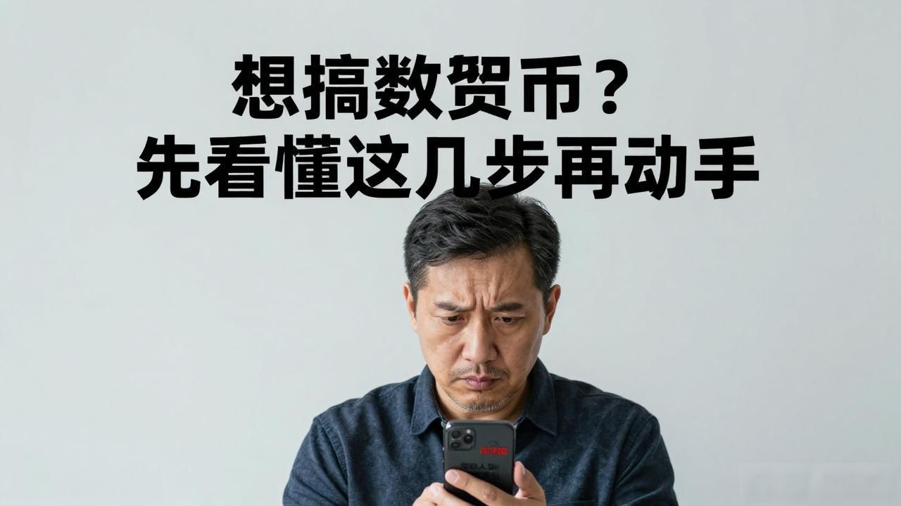 想搞数字货币?先看懂这几步再动手