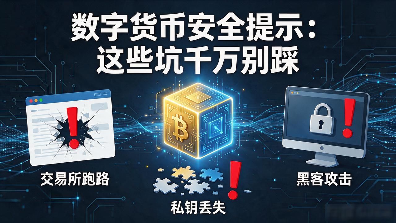 数字货币安全提示:这些坑千万别踩