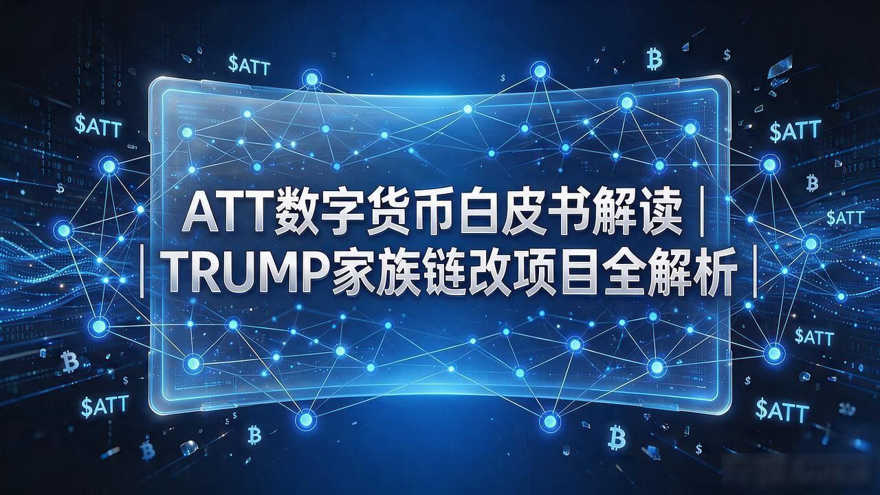 ATT数字货币白皮书解读|TRUMP家族链改项目全解析