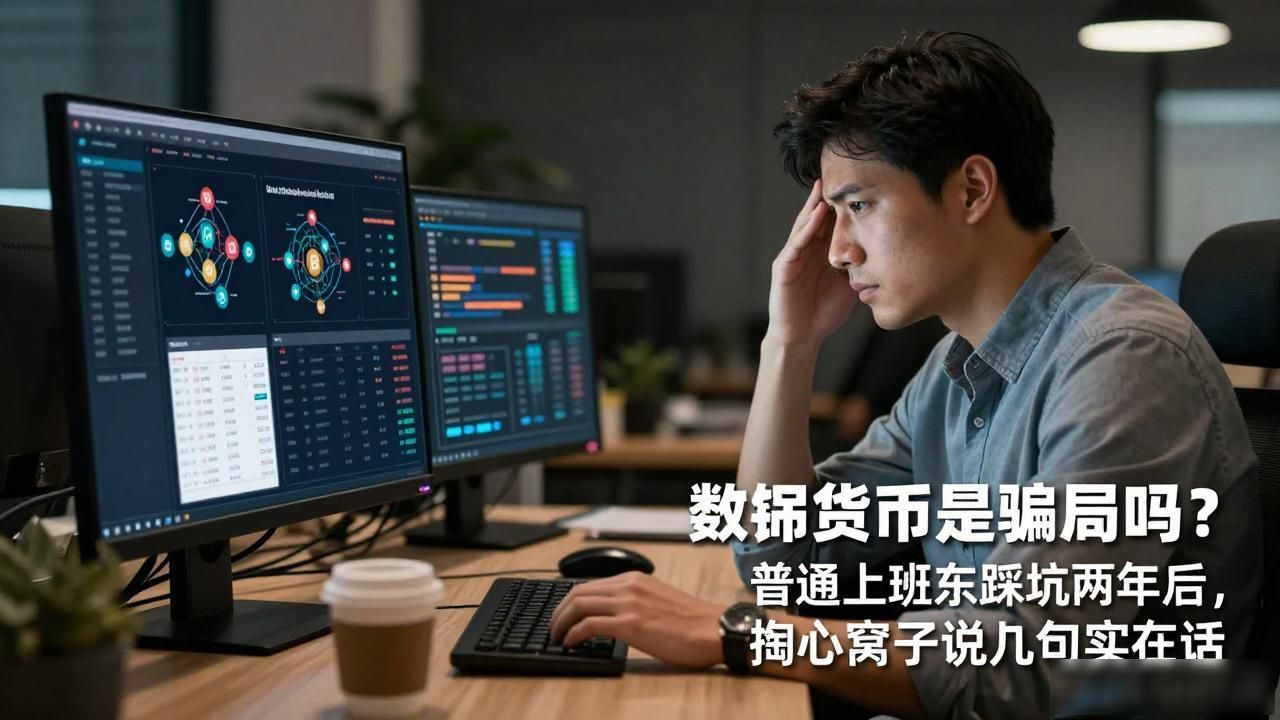 数字货币是骗局吗？普通上班族踩坑两年后，掏心窝子说几句实在话