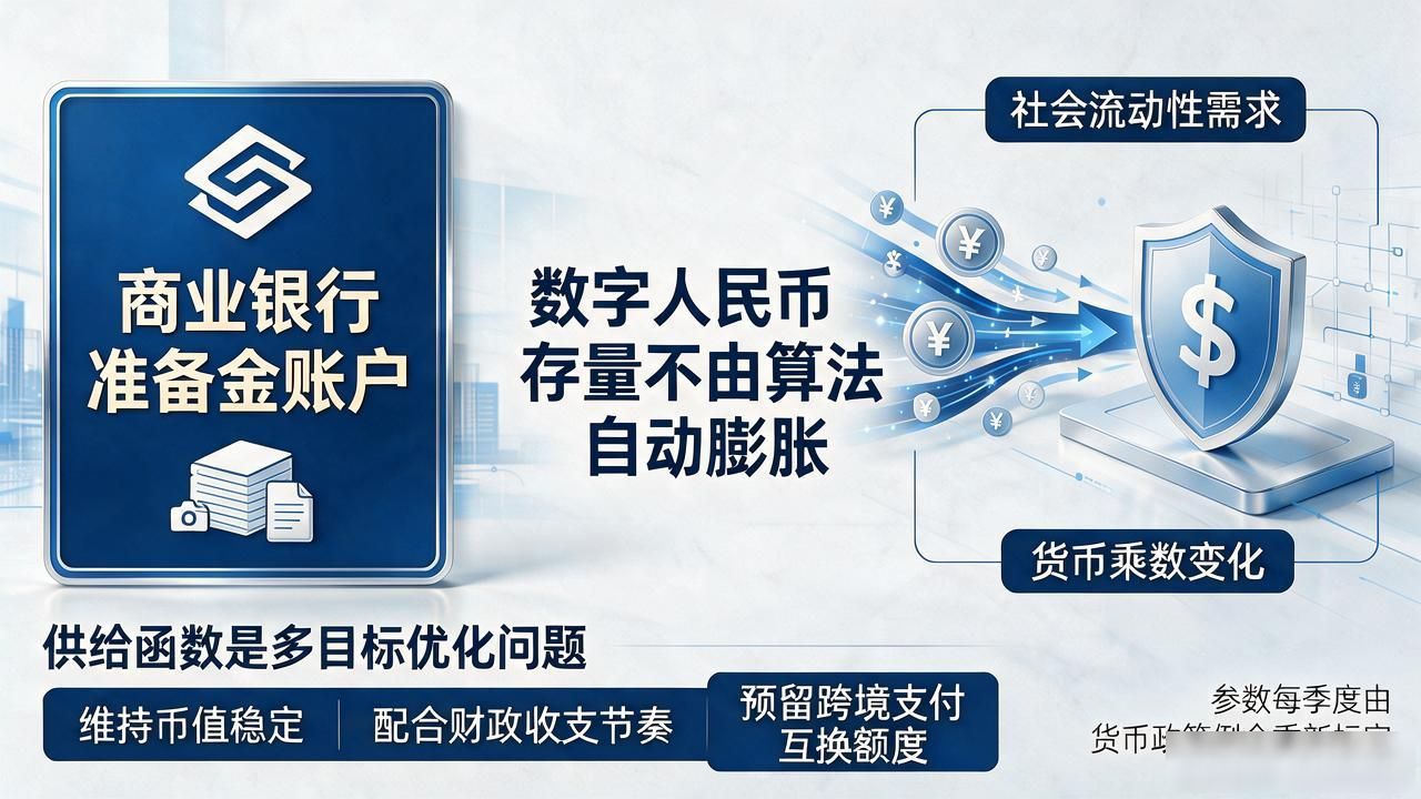 央行发数字货币到底印多少?供给函数背后的约束机制与权衡