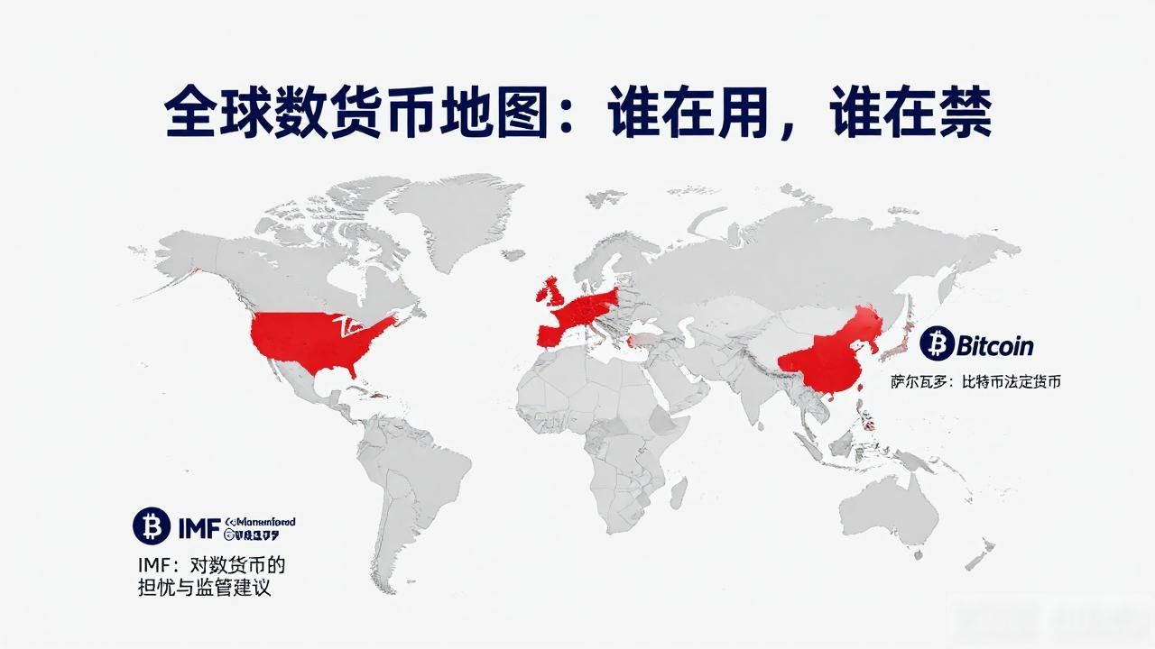 全球数字货币地图_全球数字货币版图_各国数字货币监管路径