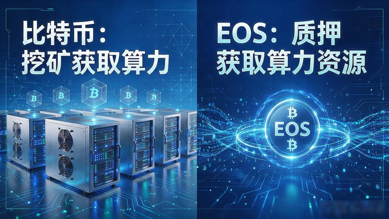 EOS数字货币和比特币一样吗？一文说清两者的本质区别