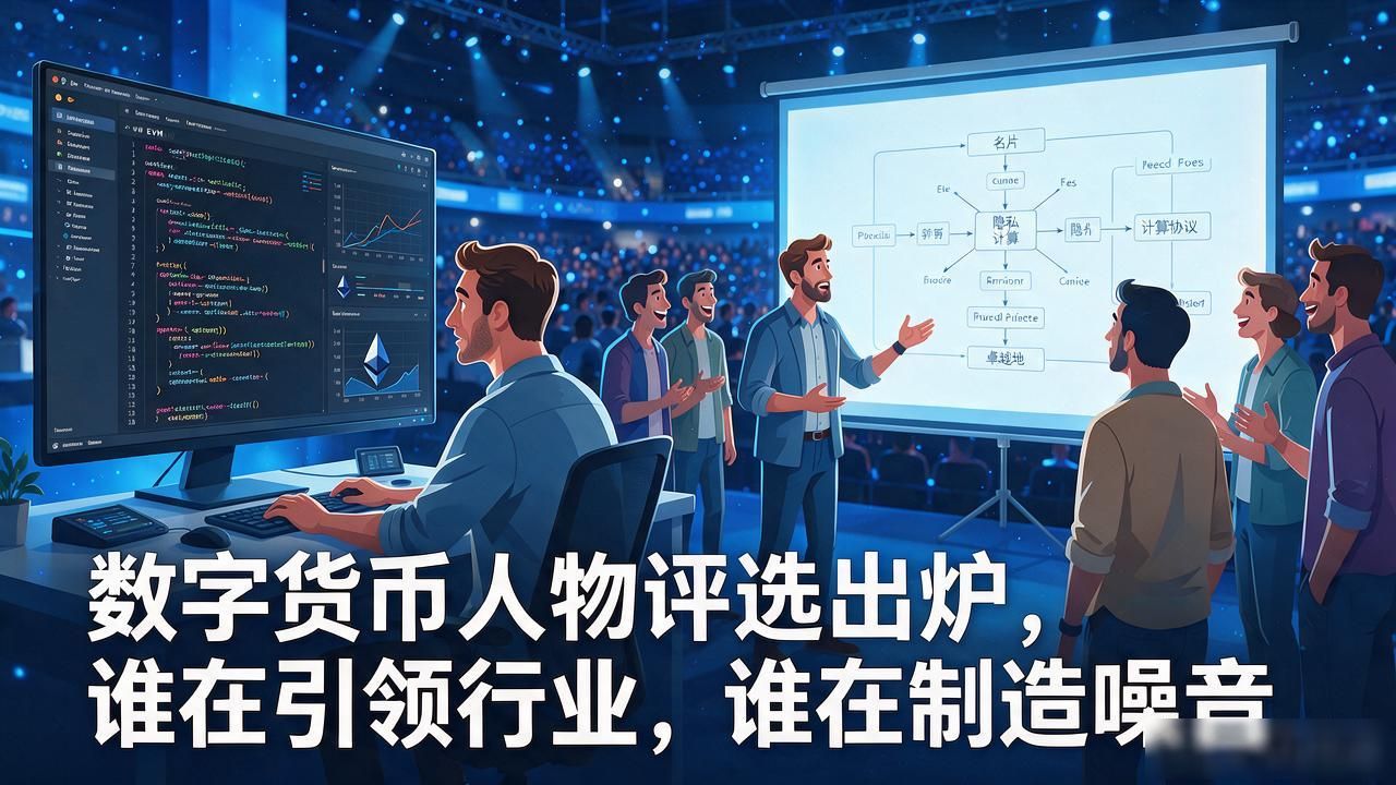 数字货币人物评选出炉，谁在引领行业，谁在制造噪音